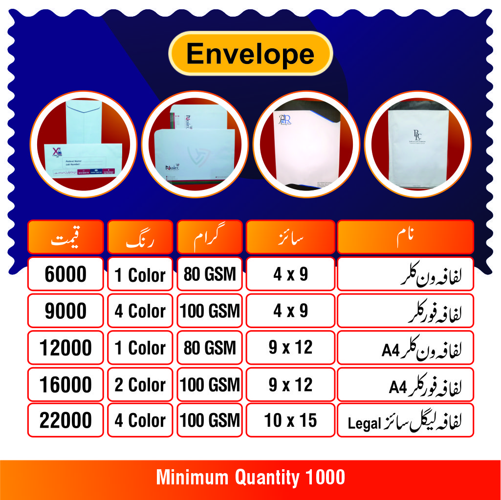 Premium Quality Envelopes